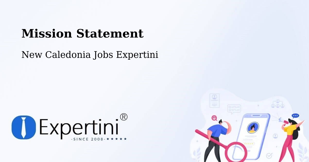 Corporate Mission – Guéhi - New Caledonia Jobs Expertini